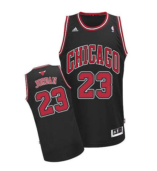 Michael Jordan Chicago Bulls black jersey