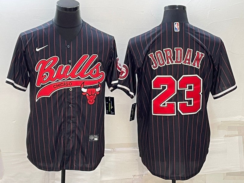 Michael Jordan Chicago Bulls black jersey
