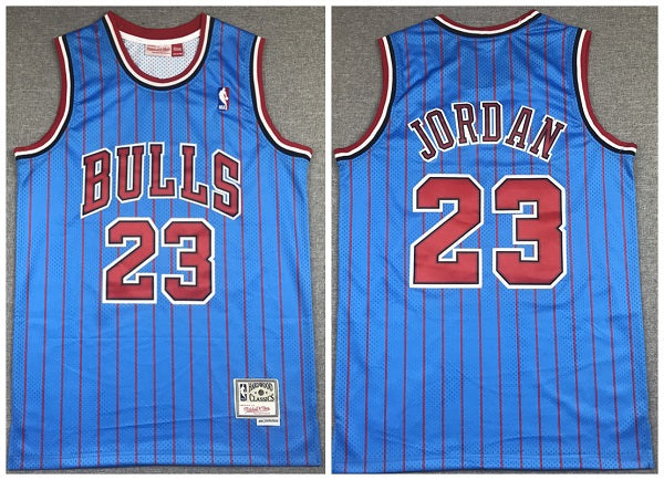 Michael Jordan Bule Chicago Bulls Throwback jersey