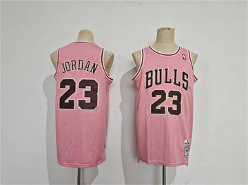 Michael Jordan Chicago Bulls pink jersey