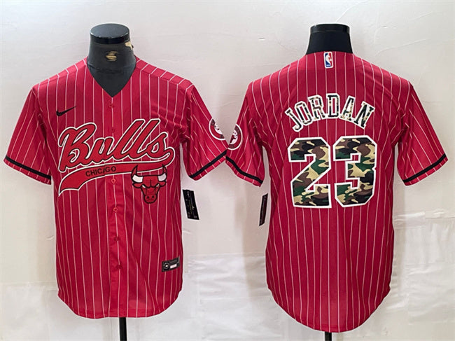 Michael Jordan Chicago Bulls red jersey