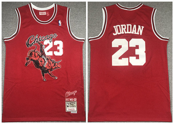 Michael Jordan Chicago Bulls red jersey