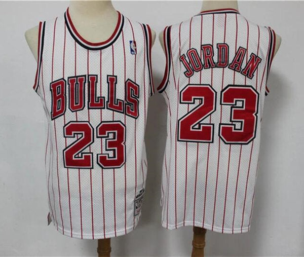 Michael Jordan Chicago Bulls white Throwback jersey