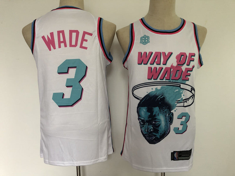 Dwyane Wade Chicago Bulls white jersey