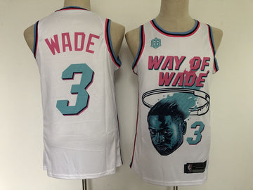 Dwyane Wade Chicago Bulls white jersey