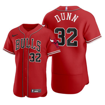 Kris Dunn Chicago Bulls red jersey