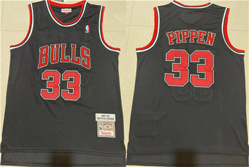 Scottie Pippen Chicago Bulls black Throwback jersey