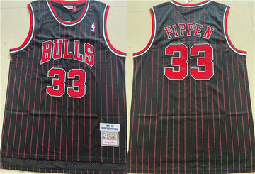 Scottie Pippen Chicago Bulls black Throwback jersey
