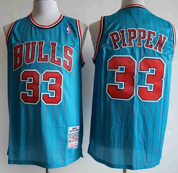 Scottie Pippen Chicago Bulls blue Throwback jersey