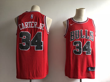 Wendell Carter Jr Chicago Bulls red jersey