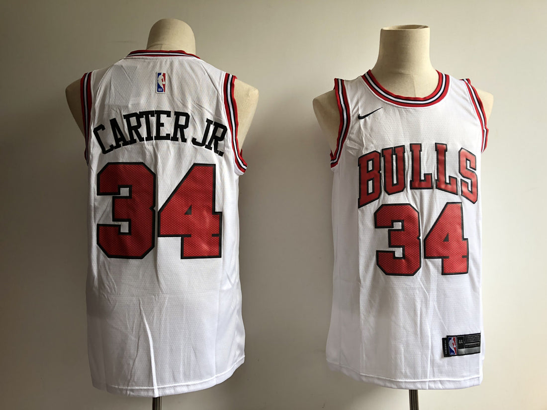 Wendell Carter Jr Chicago Bulls white jersey