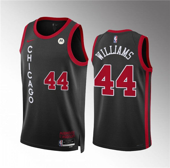 Patrick Williams Chicago Bulls black City Edition jersey