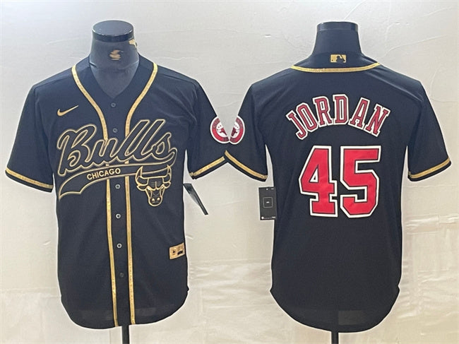 Michael Jordan Chicago Bulls black jersey