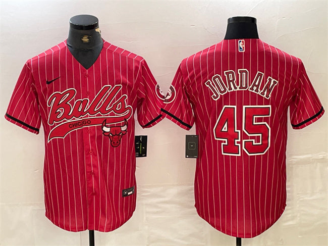 Michael Jordan Chicago Bulls red jersey