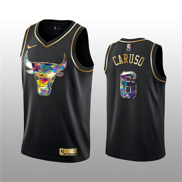 Alex Caruso Chicago Bulls black jersey