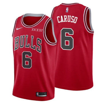 Alex Caruso Chicago Bulls red jersey