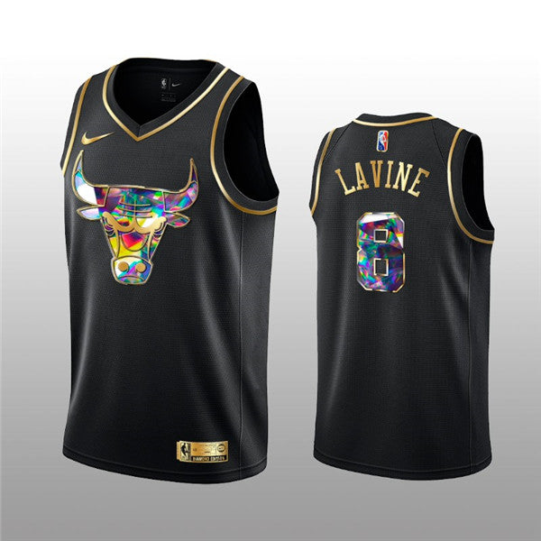 Zach Lavine Chicago Bulls black jersey