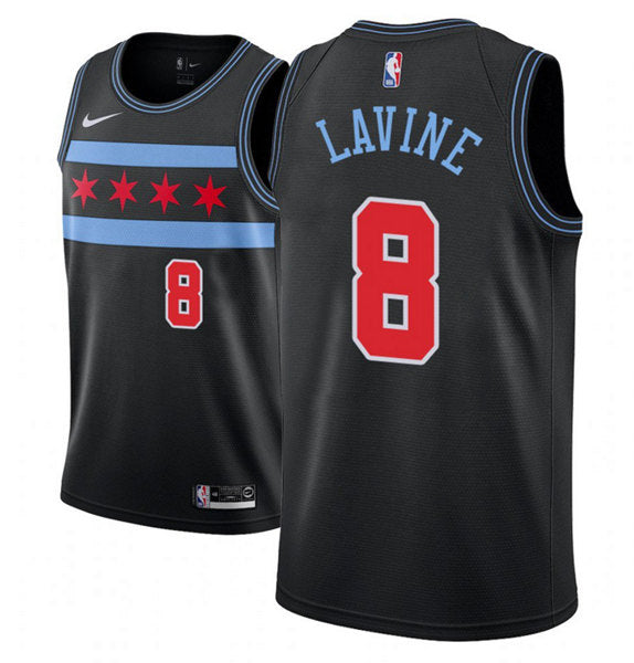 Zach LaVine Chicago Bulls black jersey