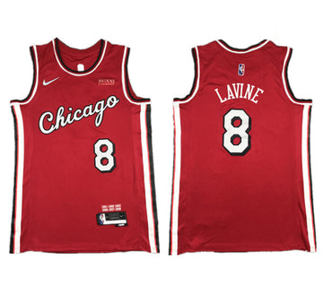 Zach LaVine Chicago Bulls red jersey