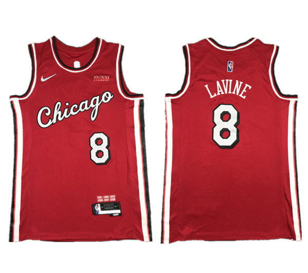 Zach LaVine Chicago Bulls red jersey