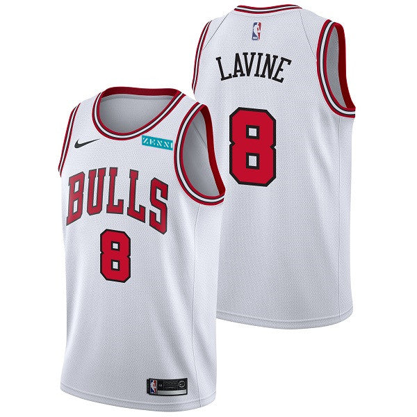 Zach LaVine Chicago Bulls white jersey