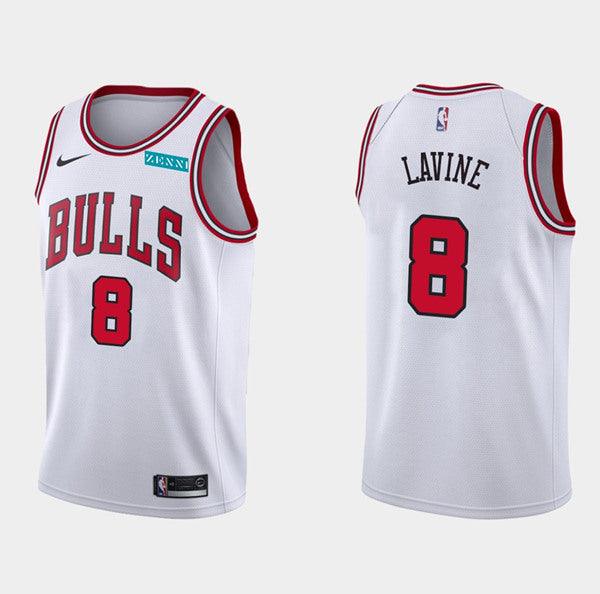 Zach LaVine Chicago Bulls white jersey