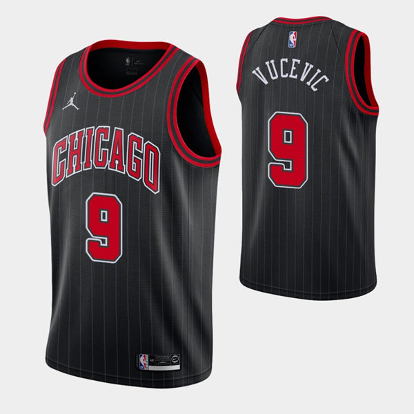 Nikola Vucevic Chicago Bulls black jersey