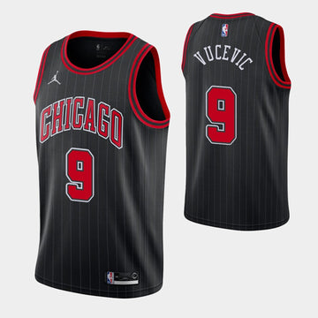 Nikola Vucevic Chicago Bulls black jersey
