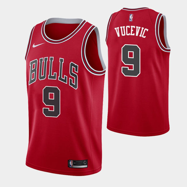 Nikola Vucevic Chicago Bulls red jersey