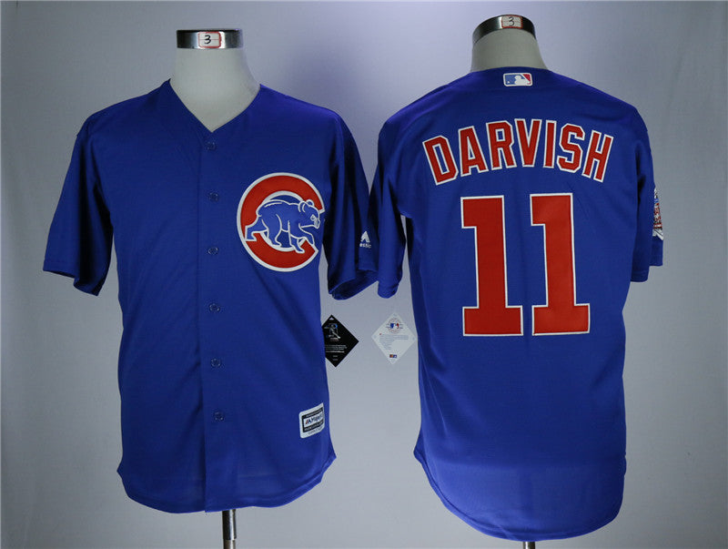 Yu Darvish Chicago Cubs royal jersey