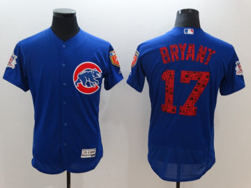 Kris Bryant Chicago Cubs royal jersey
