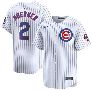 Nico Hoerner Chicago Cubs white Home jersey