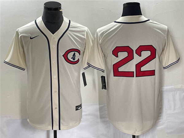 Jason Heyward Chicago Cubs cream jersey