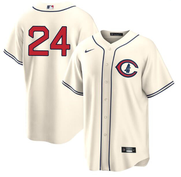 Cody Bellinger Chicago Cubs cream jersey