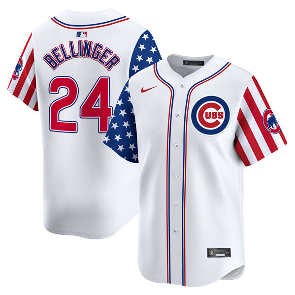 Cody Bellinger Chicago Cubs white jersey