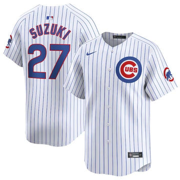 Seiya Suzuki Chicago Cubs white Home jersey