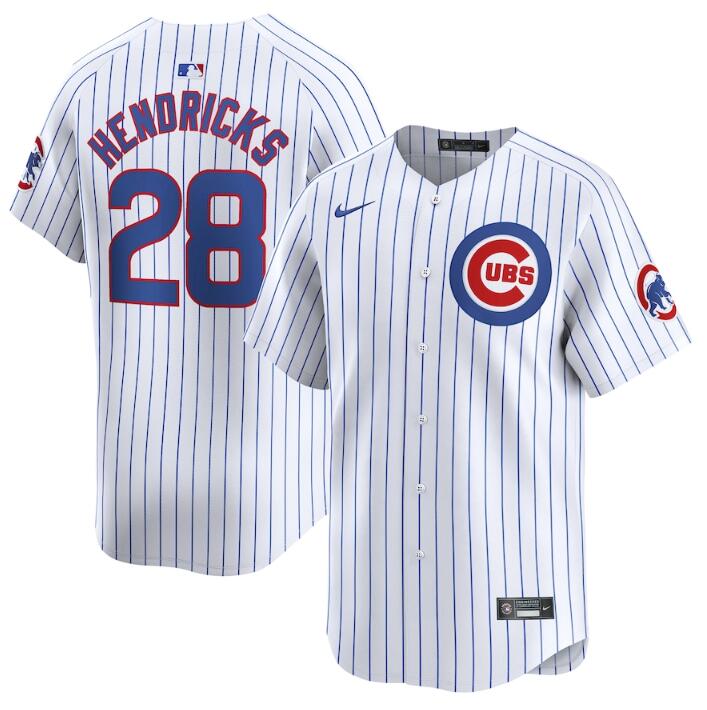 Kyle Hendricks Chicago Cubs white Home jersey