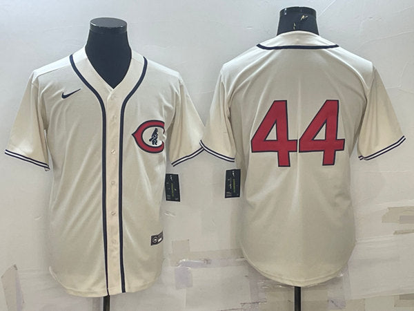 Anthony Rizzo Chicago Cubs cream jersey