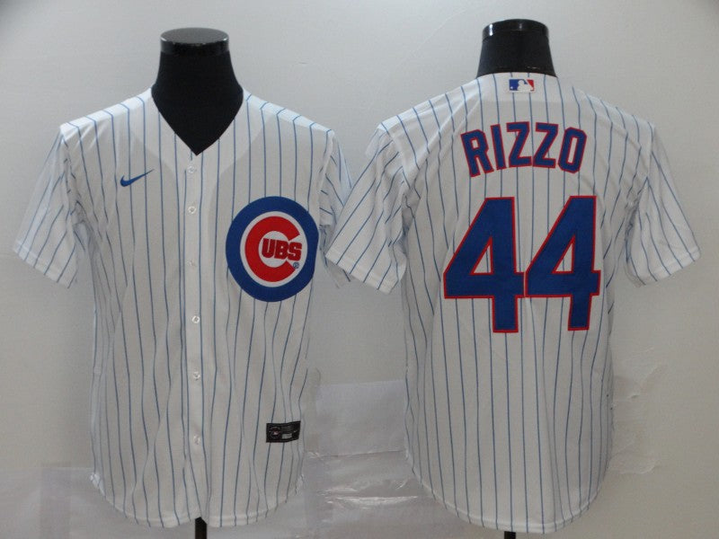 Anthony Rizzo Chicago Cubs white jersey