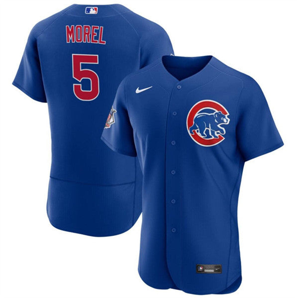 Christopher Morel Chicago Cubs blue jersey