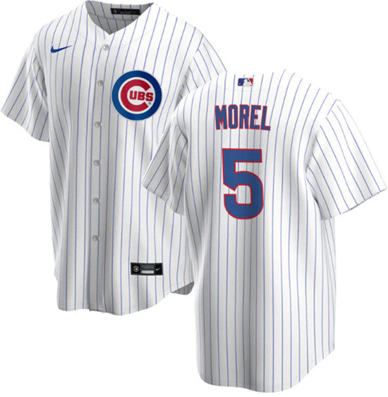Christopher Morel Chicago Chicago Cubs white jersey