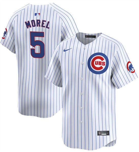 Christopher Morel Chicago Cubs white Home jersey