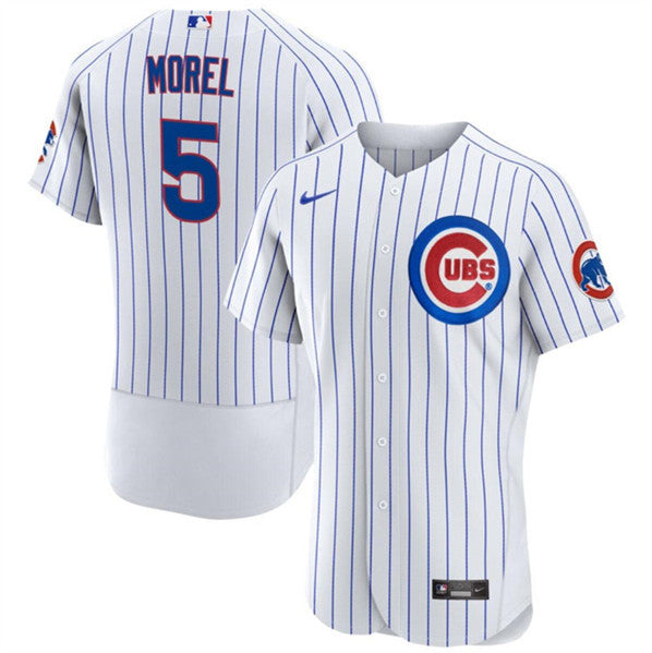 Christopher Morel Chicago Cubs white jersey