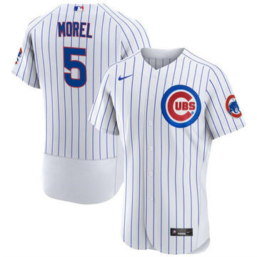 Christopher Morel Chicago Cubs white jersey