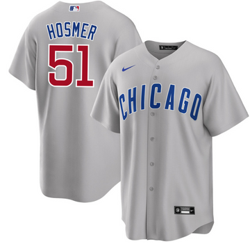 Eric Hosmer Chicago Cubs gray jersey