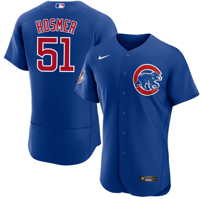 Eric Hosmer Chicago Cubs royal jersey