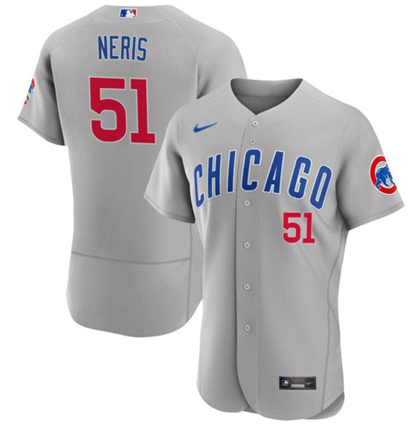 Hector Neris Chicago Cubs gray jersey