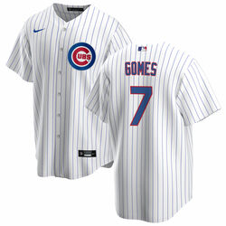 Yan Gomes Chicago Cubs white jersey
