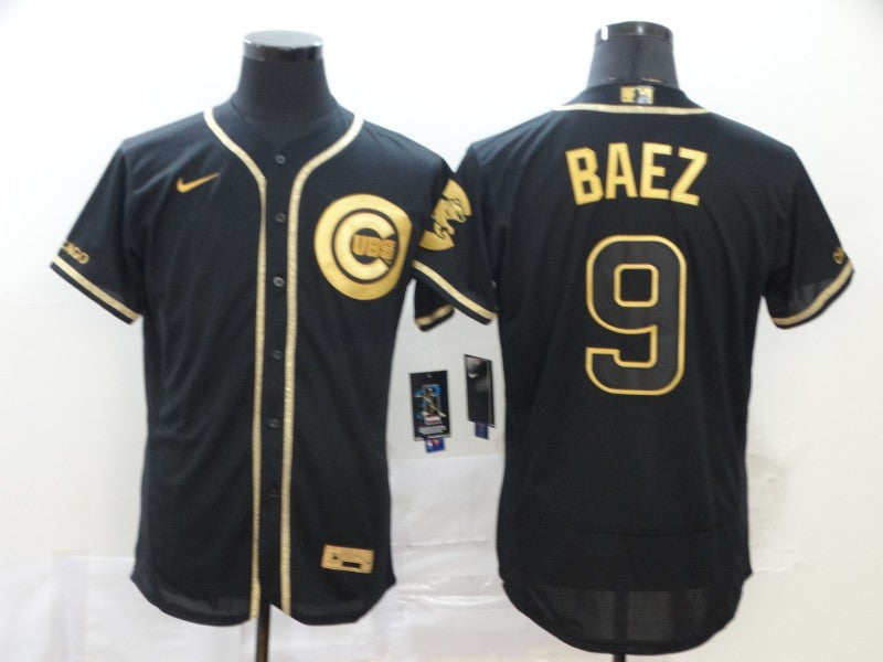 Javier Baez Chicago Cubs black jersey