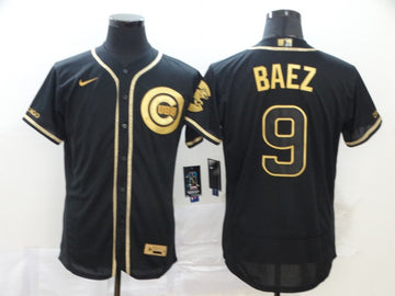 Javier Baez Chicago Cubs black jersey